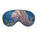 LynaRei Sleeping Mask The Girl Under Water Sleep Eye Mask Blindfold with Adjustable Strap Mermaid Soft Eye Cover for Blocking Out Lights