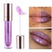 Shimmer Purple Lip Gloss | Long-Lasting Liquid Lipstick | 3D Diamond Glitter | Waterproof Nonstick Cup | High Pigmented Makeup for Women - Buy Online on SooperMarket.com