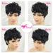Flandi Short Pixie Curly Wigs for Black Women - Natural Black Synthetic Hair 1B# - Buy Online on SooperMarket.com