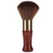 Neck Duster Brush Soft Barber Hair Brush for Fine Hair Removal Skin Friendly Neck Face Dust Brush with Soft Nylon Bristles and Wooden handle Easy Using Barber Cleaning Brush for Home Salon
