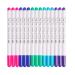 YsesoAi 15-Count 5 Color Disappearing Erasable Ink Fabric Marker Pen for Tailor's Chalk Gel pens Sewing Tools (3Pcs Each Color)