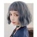 Buy BGHJUE Short Wavy Bob Lace Front Human Hair Wig - 9 Inch Dark Brown Honeypudding Color - International Shipping Available - Buy Online on SooperMarket.com