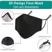 Kids Cloth Face Mask Reusable Washable 9 Pcs Adjustable Masks for School Boys Girls - 9 Count (Pack of 1) - Black, Light Gray, Royal Blue, Mint Green, Dark Gray, Cerise, Baby Pink, Olive Drab, Yellow - Buy Online on SooperMarket.com