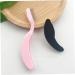 WOFASHPURET Curved Eyebrow Comb eyebrow comb plastic handle eyebrows comb plastic handle eyelash comb fold beauty Gentle Reminder - Buy Online on SooperMarket.com