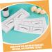 Mikinona Eyebrow Ruler 10pcs Eyebrow Design Ruler Transparent Ruler Eyebrow Guide Template Shape Disposable Measuring Ruler - Buy Online on SooperMarket.com