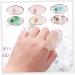 Buy Nail Mixing Palette - Nail Art Finger Ring Palette & Polish Holder - Perfect Manicure Tools - Buy Online on SooperMarket.com