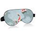 Haskirky Light Blocking Eye Mask Breathable and Adjustable Adult Men and Women Travel on Business Trips Yoga Meditation Light Smooth Comfortable Eye Mask Office Deep Sleep Goodies River Ukiyoe Fish