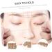 Baluue 4 Pcs Brown Makeup Gadgets Eyebrow Mapping Ruler Ink Line Embroidery Ink Makeup Supply 7.5x4.5cmx2pcs Brownx2pcs - Buy Online on SooperMarket.com