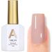 AILLSA Nude Gel Nail Polish 15 ML - Pink Nude Light Varnish for Salon & Home Use - Buy Online on SooperMarket.com