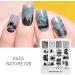 Alexnailart Nature Theme Nail Image Stamp Stencil #2 - Perfect Manicure Printing Tool for Stunning Nail Designs - Buy Online on SooperMarket.com