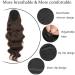 YEESHEDO Brown Long Wavy Drawstring Ponytail Hair Extension 24 Inches - Clip in Synthetic Hairpiece for Women - Buy Online on SooperMarket.com