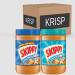 2 x 1.13kg Assorted Peanut Butter (Crunchy and Smooth) Creamy Spread Breakfast Protein Nut Piece Snack Cake Pie Topping Icing - Buy Online on SooperMarket.com