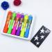 Glow in The Dark UV Face Paint Crayons Kit for Mardi Gras and Halloween - Buy Online on SooperMarket.com