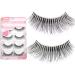 Bluelans 5 Pairs Long False Eyelashes - Black Eyelash Extensions for Stunning Makeup Look | International Shipping Available - Buy Online on SooperMarket.com