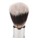 Men's Shaving Beard Brush - Handcrafted Nylon Foam Brush with Metal Handle | Effective Grooming Tool for Home & Travel - Buy Online on SooperMarket.com