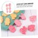 Cabilock 12 Pcs Biscuit Mold Christmas Embossing Mold Silicone Chocolate Mould Tool 3D Pink Pp Household - Buy Online on SooperMarket.com