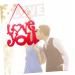 ABOOFAN Front Door Signs Door Wall Decoration Sign Valentine's Day Pendant Listing Background Wall Panel - Buy Online on SooperMarket.com