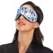 Sleep Mask Cute Dogs Blue Breathable Comfortable to Weighted Sleeping for Women Man Kids Conforms to Eye Contour Shape Adjustable Elastic Strap - Buy Online on SooperMarket.com