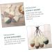 NOLITOY 4 Pcs Bath Bouquet Body Scrubber - Exfoliating Mesh Pouf & Shower Loofah | Spa Quality Shower Scrubber for Deep Cleaning & Relaxation - Buy Online on SooperMarket.com