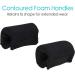 Walking aid arm pad 1 Pair Walking Arm Crutch Handle Pads Walker Grips Soft Padded Hand Covers Non slip Comfortable Cushion Padding Wicking Comfort Washable Black - Buy Online on SooperMarket.com