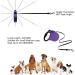 Philorn 5m Retractable Dog Leash for Medium to Large Dogs - One-Button Blocking Non-Slip Handle Reflective Up to 50kg - Purple - Buy Online on SooperMarket.com