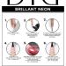 Didier Lab - Premium UV Gel Nail Polish - Brillant Neon No6- Gel Nail Varnish - Nail Art - Long-Lasting High Gloss Wear - Gel Nail Polish - Gel Nails - Glitter Gel Nail Polish - Rich Pigment - 8ml - Buy Online on SooperMarket.com
