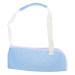 MUSISALY Children's Arm Sling Arm Sling for Wrist Injury Sling for Arm and Shoulder Arm Support Arm Brace Net 50X27CM Sky-blue