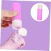 Mikinona Travel Storage Bottle Cylindrical Bottling Shampoo Bottle Refillable Bottle Shampoo Containers Silicone Liquid Bottle Empty Storage Silica Gel Cosmetic Set Bottle Purple Travel 11.4X3.6CM Purple - Buy Online on SooperMarket.com