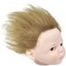 Tailor Puppet Female Adjustable Training Ladder Real Hair Doll Head for Hairdresser Education & Salon Practice - Buy Online on SooperMarket.com