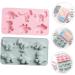 MAGICLULU 3D Birthday Cake Pan 10 Pcs Dinosaur Cake Mold Candy Jelly 3 Cube Moulds 28X16.2CMx5pcs - Buy Online on SooperMarket.com