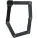 ABUS folding lock Bordo Lite Mini 6055/60 - Extra-light bicycle lock made of special steel - ABUS security level 7 60 cm black