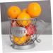capsule coffee storage creamer container coffee espresso Fruit Storage Basket concentrate Fruit tray 20x19cm Silver - Buy Online on SooperMarket.com