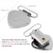TEUOPIOE 10pcs Heart Shaped Metal Inserts - Pacifier Holder Clips for Home Crafts | International Shipping - Buy Online on SooperMarket.com
