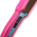 Titanium Hair Crimping Iron with 5 Heat Settings for Fluffy Hairstyles - UK Plug Rosy - Buy Online on SooperMarket.com