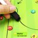 TXENCEX Football Coaching Board Coaches Clipboard Tactical Magnetic Board Kit Portable Strategy Coach Board with Dry Erase  Marker Pen and Zipper Bag - Buy Online on SooperMarket.com