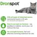 Dronspot Spot On Wormer for Small Cats - 0.5 to 2.5kg - 2 pipettes 2 pipettes Small Cats (0.5-2.5kg) - Buy Online on SooperMarket.com