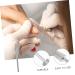 Mikinona Nail Polisher Electric Tool Nail Glazing Drill Nail Art Drill Bit Nail Beauty Tools Nail Grinding Head Nail Polishing Shape Tools Manicure Grinding Head Nails Gel Remover Plastic - Buy Online on SooperMarket.com