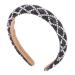 PLAFOPE Rhinestone Headband Womens Hair Bands Dressy Headbands for Women Hair Headbands for Women Head Bands for Hair Women Hair Bands Fashionable Headbands Wide Headbands
