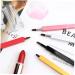 Didiseaon 2pcs Lipstick Brush Lip Applicator Wands Lip Brush Applicator Cosmetics Lip Brush Make up Applicators for Face Makeup Brush Tool Portable Travel Lip Gloss Brush Pink 9.3*1cmx2pcs Pinkx2pcs - Buy Online on SooperMarket.com
