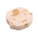 Baby Boy Teeth Keepsake Box Wooden Tooth Fairy Box, Child Kids Tooth Storage Holder Organizer (Boy)