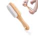 Pumice Foot Scrubber | Soft Dual-Function Shower Foot Scrubber | Foot Brush for Shower Foot Pumice Stone for Feet Dry Skin Removal Cracked Heels