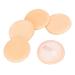 Soft Texture Washable Powder Puff 5pcs Good Grasping Three Colors Available Face Makeup Puff (Orange)