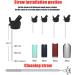 AIPENQ Straw Cap for YETI and RTIC Bottles - Black | Includes 2 Straws and 2 Brushes - Buy Online on SooperMarket.com