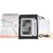 4X Glass LED Illuminated Eye-Loupe Magnifier Handheld Lens for Coin Stamps Reading Rechargeable Lens - Buy Online on SooperMarket.com
