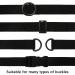 RETON 1 1/4 Inch Black Nylon Webbing Strap - 10 Yards for Outdoor DIY Gear, Backpacks, Pet Collars & Crafts - Buy Online on SooperMarket.com