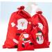 KOMBIUDA 4 1 Bags Medium Size Merry Christmas Sack Candy Bag for Christmas Oversized Child Handbag - Buy Online on SooperMarket.com