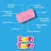 Zollipops Candy Clean Teeth Keto Sugar Free Taffy Assorted Flavors 30 counts in total (Pack of 2) - Dental-Friendly Taffy for a Sweet and Healthy Treat - Buy Online on SooperMarket.com