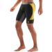 Skins Men's DNAmic 1/2 Tights - XS Black/Citron | Performance Half Tights for Ultimate Comfort - Buy Online on SooperMarket.com