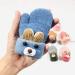 AIDIER Winter Baby Mittens with Fleece Lining | Knitted Gloves for Boys and Girls 0-3 Years | Navy Blue - Buy Online on SooperMarket.com