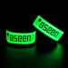 Pack of 2pcs- LED Sports Saftey Flashing Reflective Armband with High Visibility Light up Glow in The Dark Bracelet for Cycling  Jogging  Walking and Running (Green) - Buy Online on SooperMarket.com